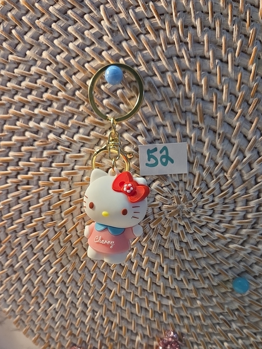 5 For 25 Or 8 Each Hello kitty bag charm keychain